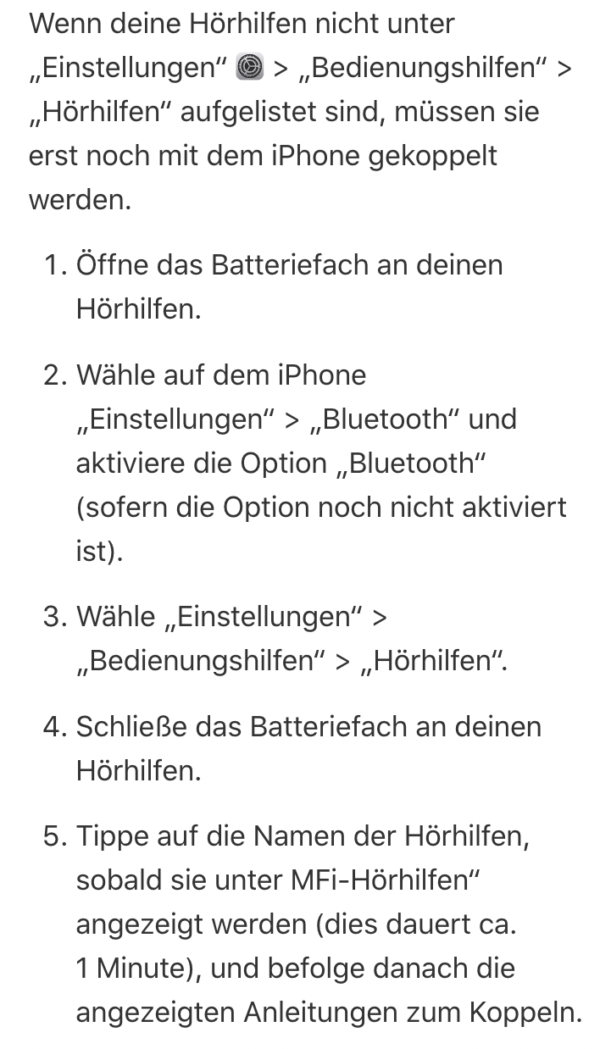 Hörgeräte via Bluetooth mit Handy verbinden (iPhone & Android) - Echo