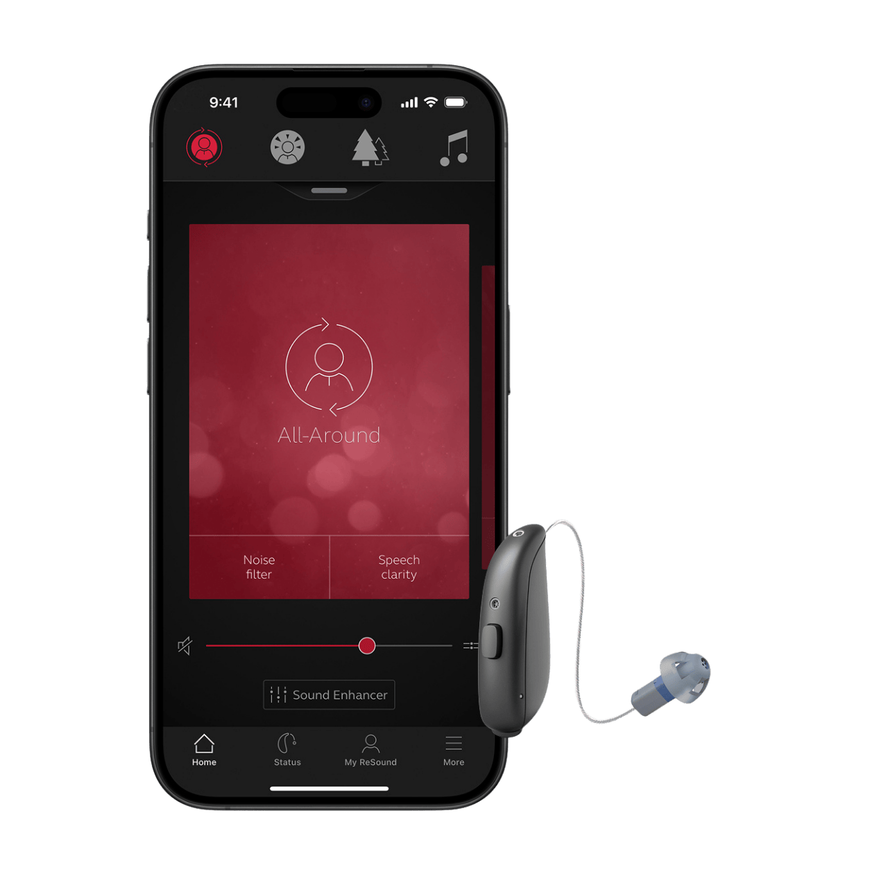 Echo Pro mit Smartphone